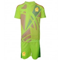 Camiseta México Portero Segunda Equipación Replica Copa America 2024 para niños mangas cortas (+ Pantalones cortos)
